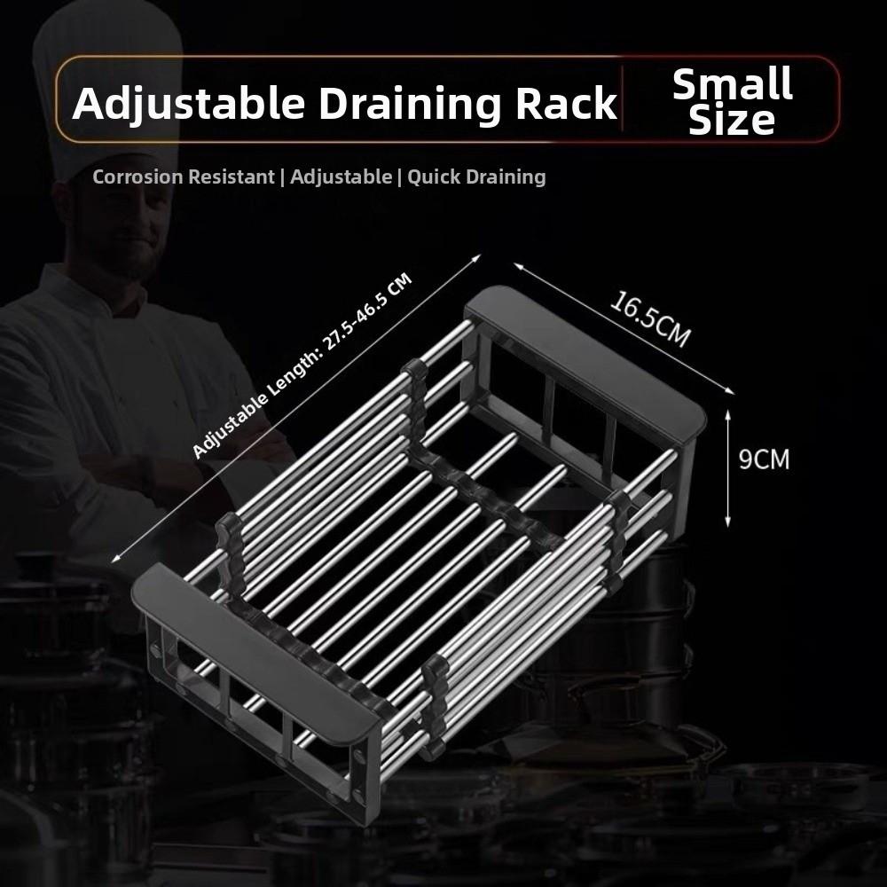 Extend Sink Rack Portable Extender Basket for Vegetables New Kitchen Sinks Accessories