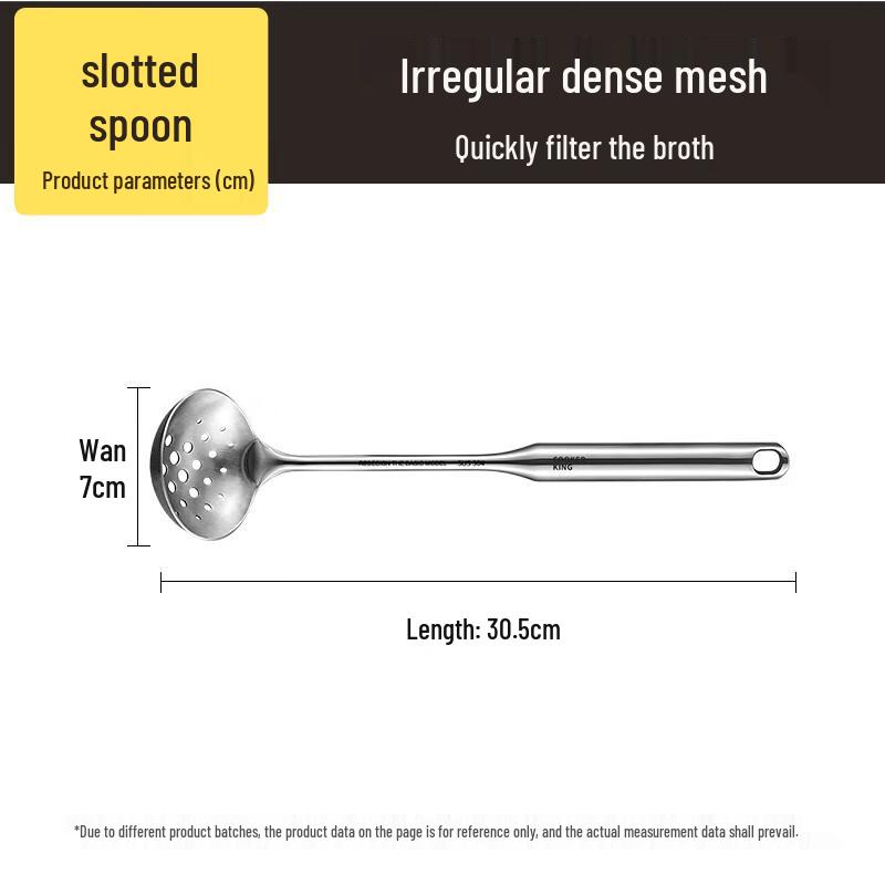 

Chui Da Huang 304 Stainless Steel Small Skimmer Kitchen Set