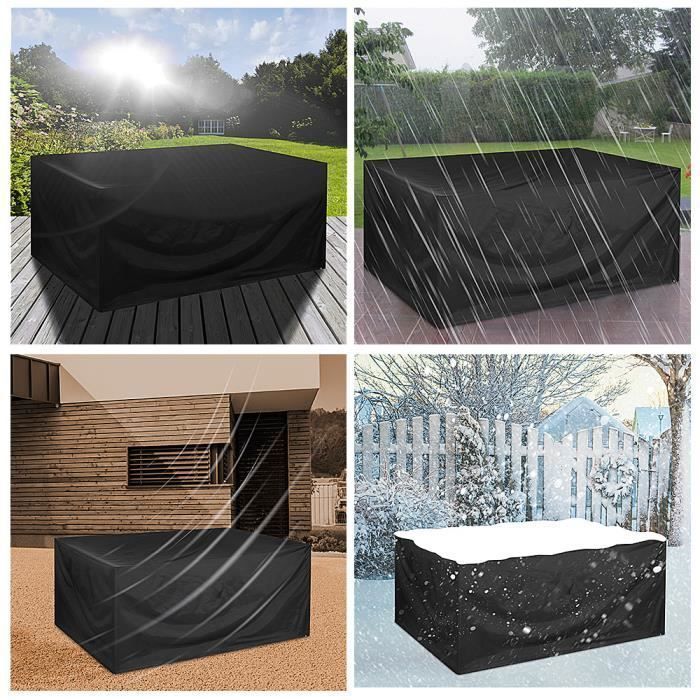 Kingsleeve Protective Tarpaulin - Oxford 420D - 242x162x100 Cm - Water-repellent and Weather-resistant