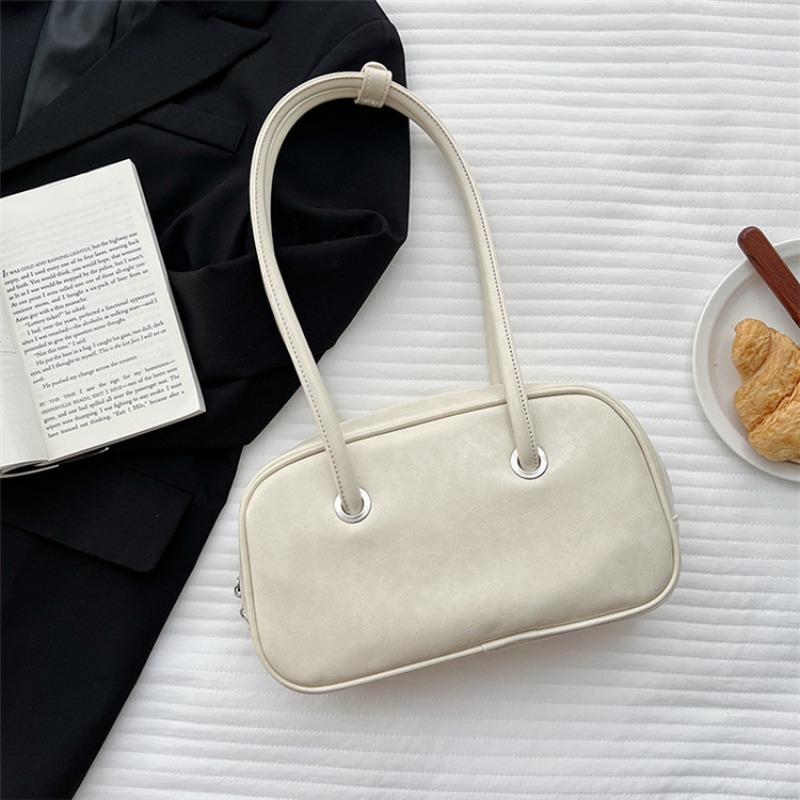 Simple shoulder bag Large capacity versatile handbag Women's niche design Underarm bag Hand carry