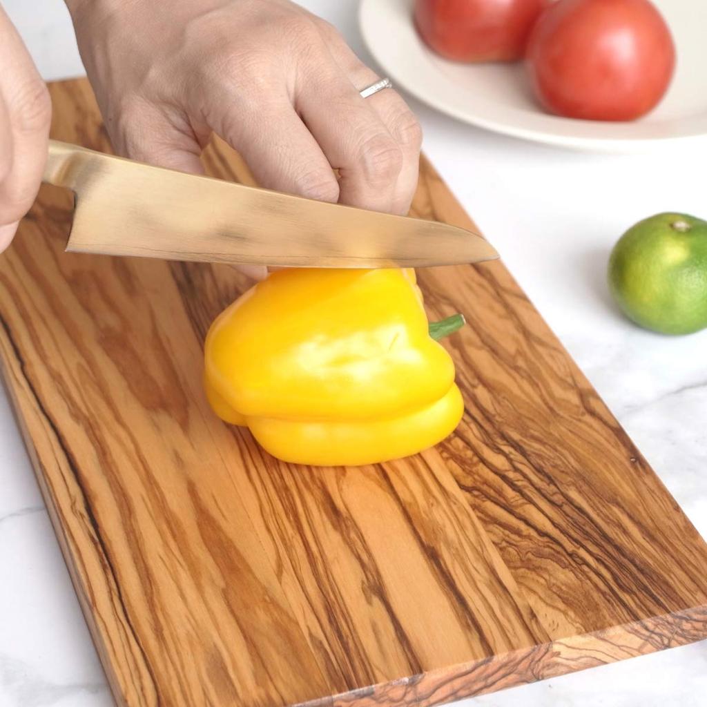 Altereno Cutting Board, Wooden, Olive, Rectangular (L 35 X 18 Cm)