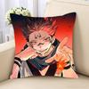 Ryomen Sukuna Pillow Case Removable Washable Cushion Cover – All-Season Soft Linen
