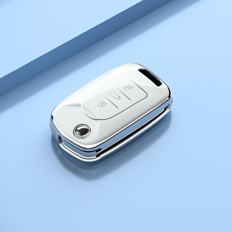 Baojun 730 Folding Key Case Luxury Protective Shell for 7-Seater 