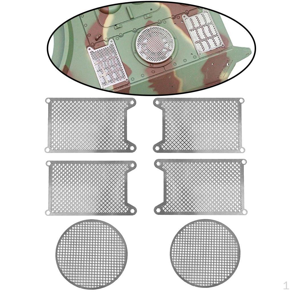 

Decoration Metal Protective Net Armored, Plate /16 Heng Long German 3818,RC Tank Upgrade Parts