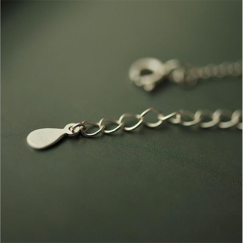 New Fashion Trendy Jewelry Fresh Love Heart The Original Clavicle 925 Sterling Silver Pendant Necklace Anti-allergic HZX052