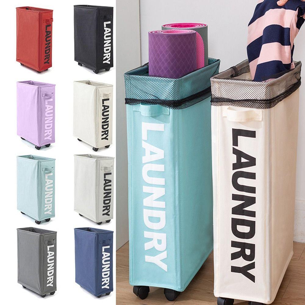 

Складная корзина для хранения йоги Водонепроницаемая складная корзина для белья Корзина для белья на колесиках Одежда