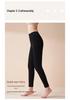 Women's Thick Fleece-Lined Wool-Blend Pants, Ideal for Winter Outdoor Wear, Extra-Warm and Cozy.