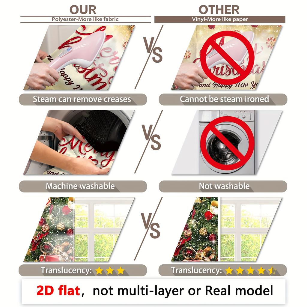 Merry Christmas  Happy New Year Decoration Background Winter Photography Backdrop Decorations For Photo Studio Photo Booth Christams Party