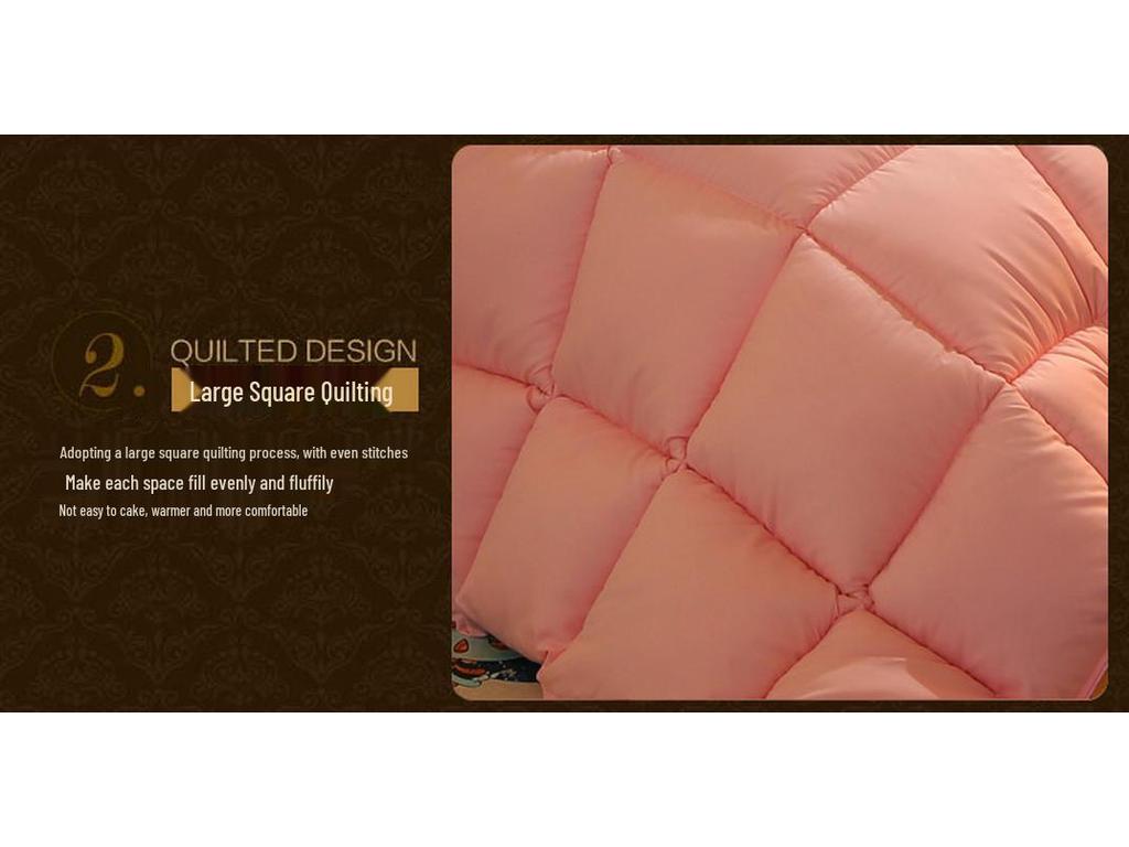 Five-Star Hotel Quality Down Alternative Quilt, Thickened Winter/Spring/Autumn Quilt, 8/10 Jin Warm Cotton Core, Perfect Gift Idea.