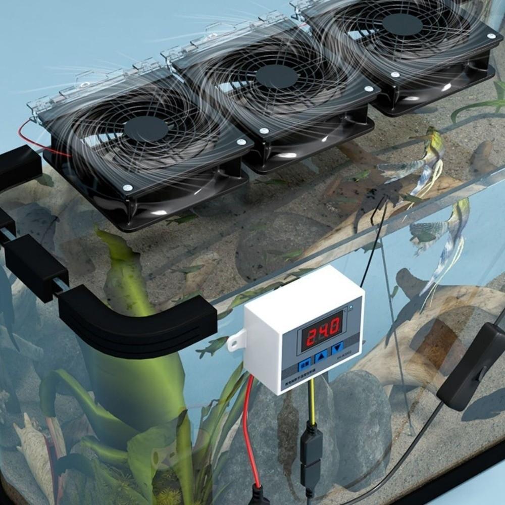 Variable Speed Fish Tank Fan Fast Cooling Fish Tank Cooler Cooling Fan System  Planted Tank