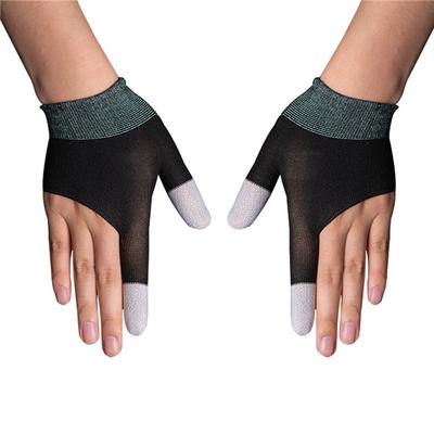 Game Gloves Anti-Sweat Breathable Touch Finger For Highly Sensitive Nano-Silver Fiber Material Dot Silica Gel Palm Non-Slip Design