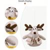 1Pc Santa Claus Doll Chirstmas Decorations Snowman Elk Doll Xmas Tree Hanging Ornaments Navidad Gifts Happy New Year 2025 Home D