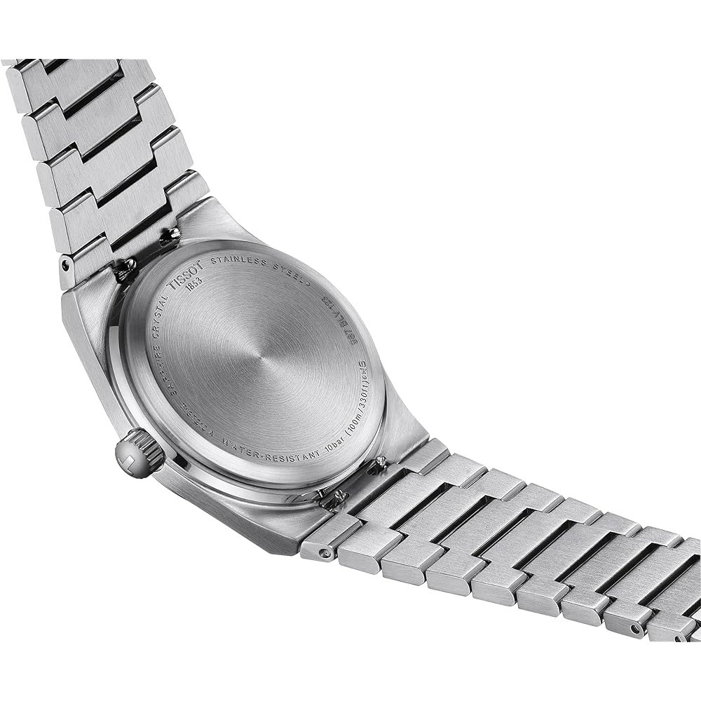 Tissot PRX Men's Watch with Light Blue Dial and Bracelet, Model T1372101135100 [Official Import]