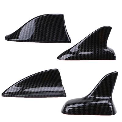 Elegante Antena Aérea de Fibra de Carbono para Techo de Coche Tiburón Decoración Automática