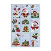 Christmas Static Cling Sticker Snowman Christmas Tree Decor Set Festive Display