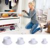 320Pcs Furniture Hinge Hole Covers Plastic Plug Decoration Caps 4 Sizes Cabinet Table Chair Hole Plug Quick Installation