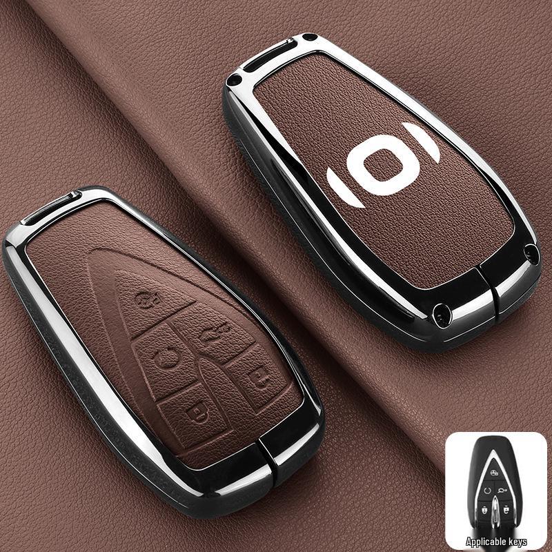 Compatible Changan Qiyuan Q05/A07 Key Case: New Model Metal Shell Holder Box