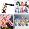 Adorable Silicone Pikachu Keychain Colorful Hoodie Accessory Gift For Birthdays