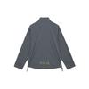 Jordan Solid Color Logo Zip-Up Stand Collar Jacket Men Jackets Grey DV0608-014