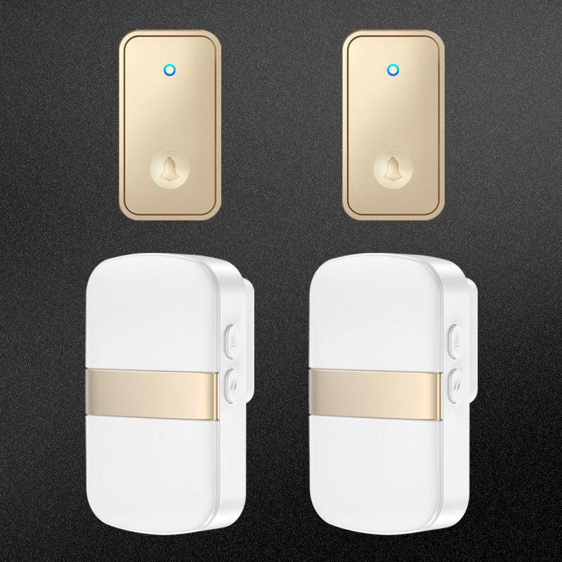 Ultra-Long Range Wireless Waterproof Doorbell for Elderly - Self-Powered Two-Way System