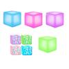 1/4Pcs TPR Stress Ball Slow Rising Matte Squeeze Ball Toy Hand Exercise Relaxation Sugar Ball Decompression Sensory Fidget Toy
