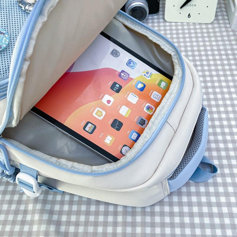 Elementary School Students Third To Sixth Grade Schoolbag Girl Cartoon Backpack Large Capacity Campus Backpack