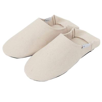 Canvas Natural HOME Babouche, Medium, 23-25cm, [ABE SHOES]