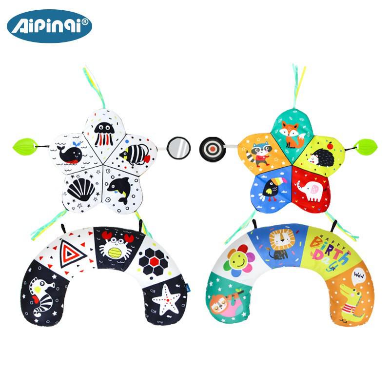 Aipinqi Baby Head-Up Tummy Time Training Pillow Toy