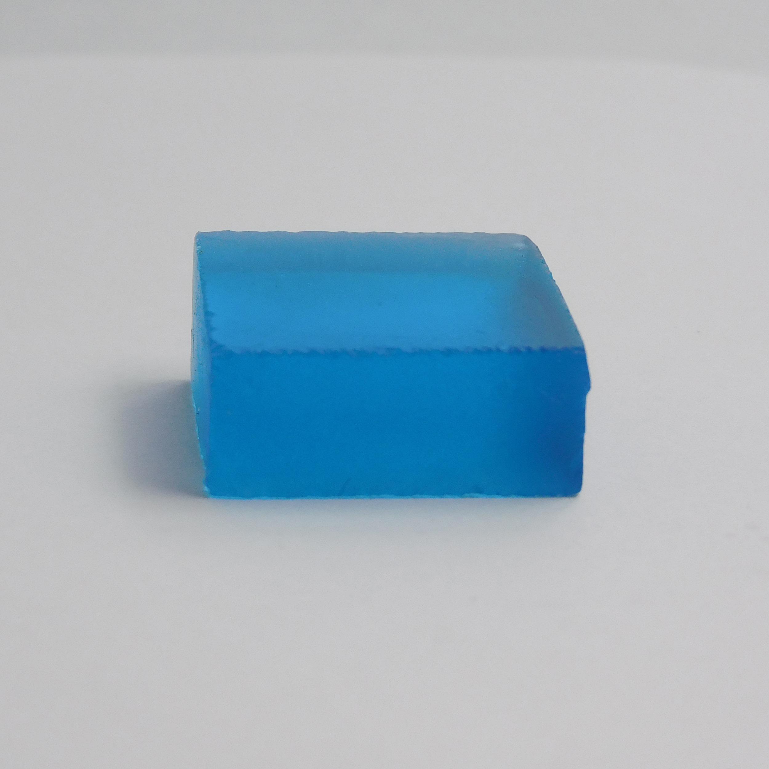 

CERTIFIED 77.5 Ct Natural Blue Sapphire Uncut Rough Loose Gemstone Gift For Mom P-432-sa 20.3 mm approx синій