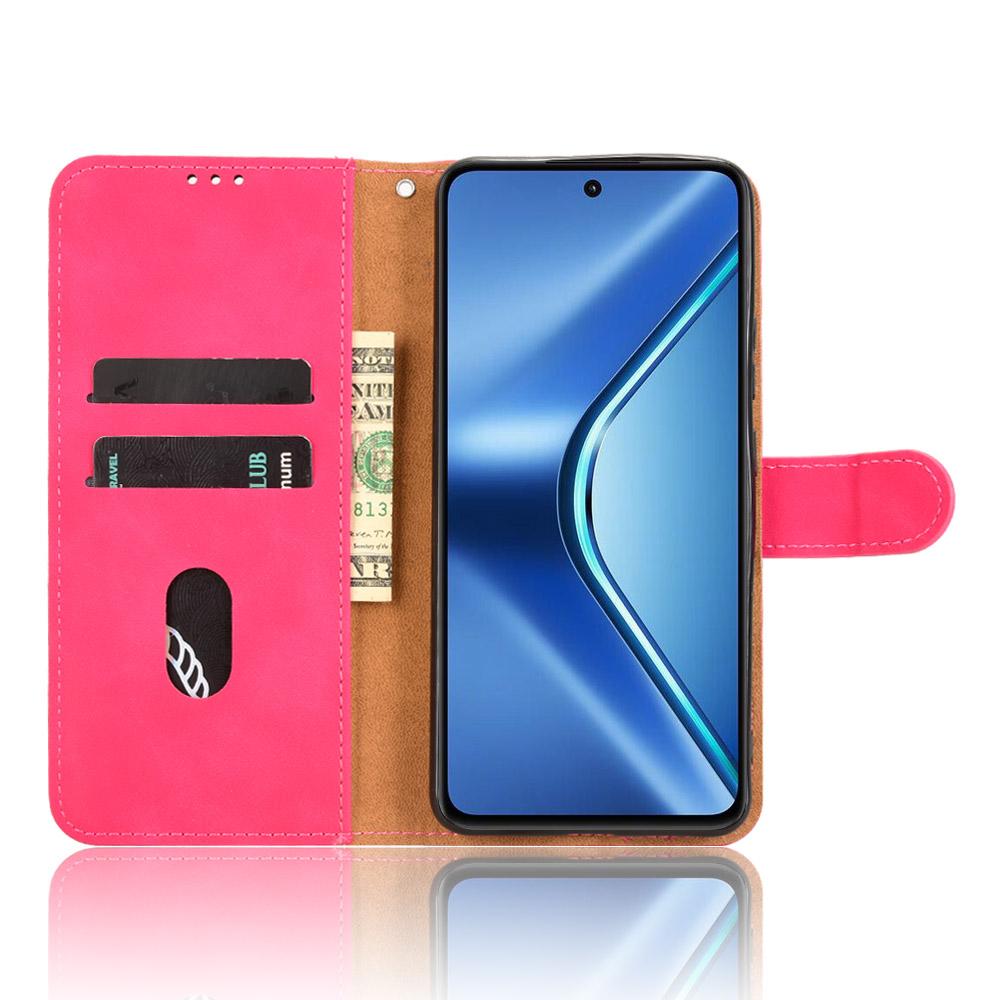 Leather Case For Oppo K13 5G/K13x/K12s (China) Skin Feel Anti Drop Wallet Flip Phone Cover