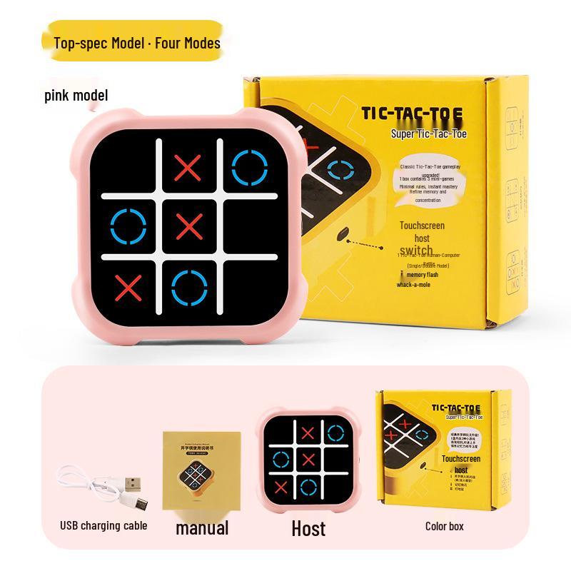 Hot Sale: All-in-One Electronic Tic-Tac-Toe Board Game - Fun, Educational Toy and Gift for Children's Day