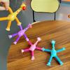Suction Cup Stretchable Giraffe Toy Stretchable Educational Deformation Animal  Fidget Play