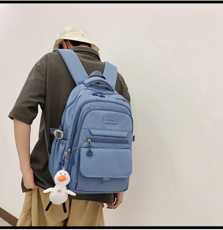 Large Capacity Waterproof Backpack For Women And Men Ideal For High School And College Students