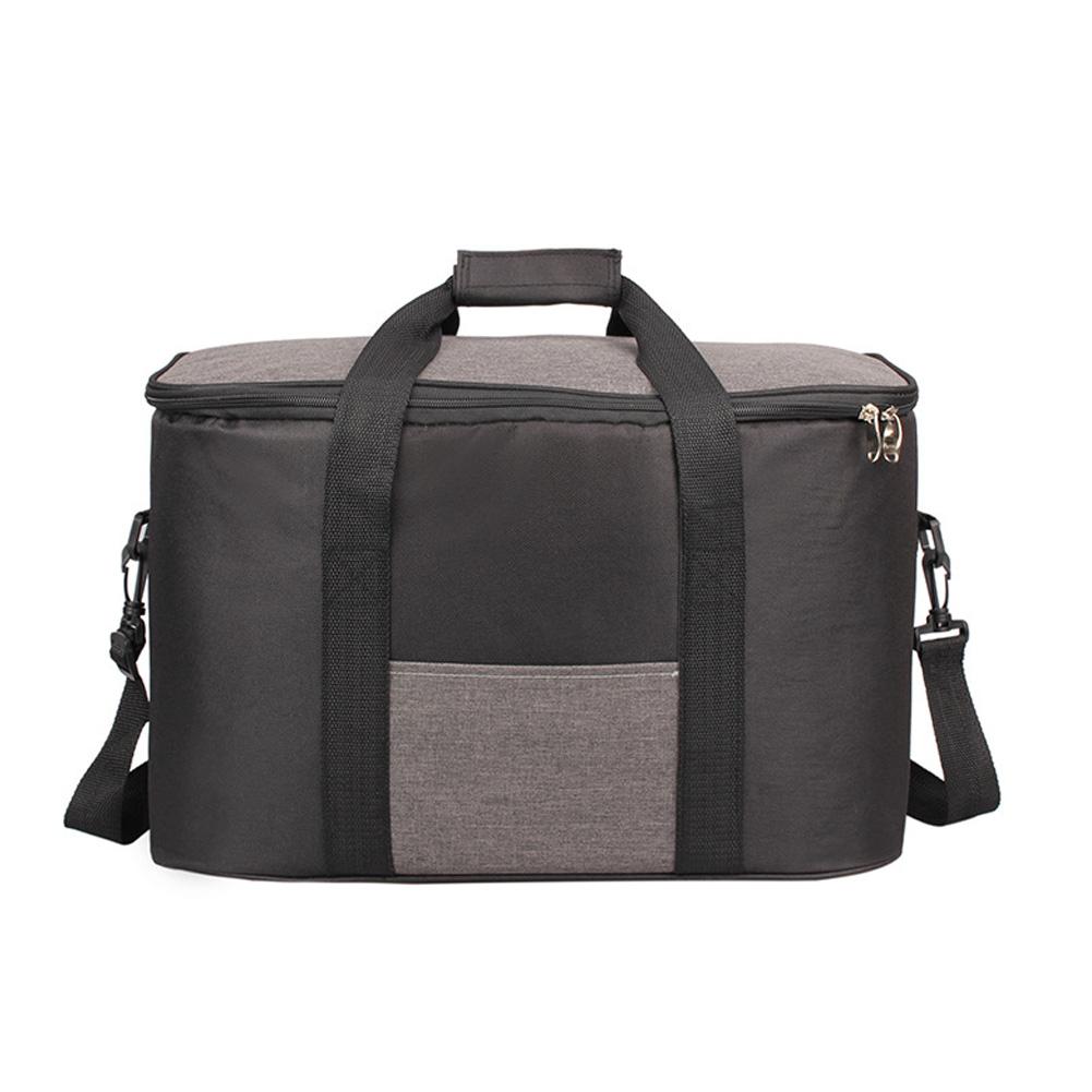 34l Large Capacity Lunch Bag Waterproof Thermal Cooler Insulated Portable Picnic Ice Hot Bag