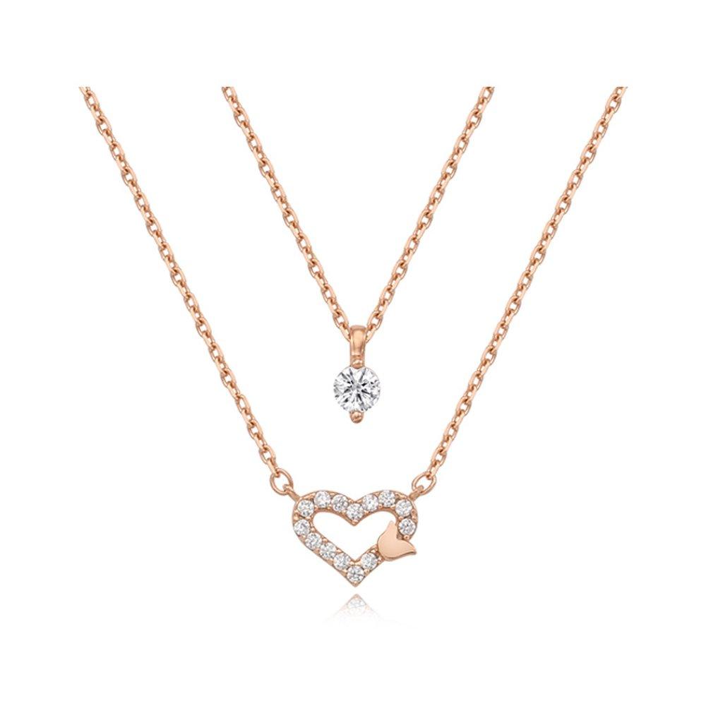 

New Monet Silver Pink Necklace Tnssvp08146S