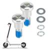 1pcs Electric Scooter Rear Wheel Fixed Bolt Screws Metal For -Xiaomi M365/Pro 21.7X11.7mm Scooter Part Accessories Hard Durable