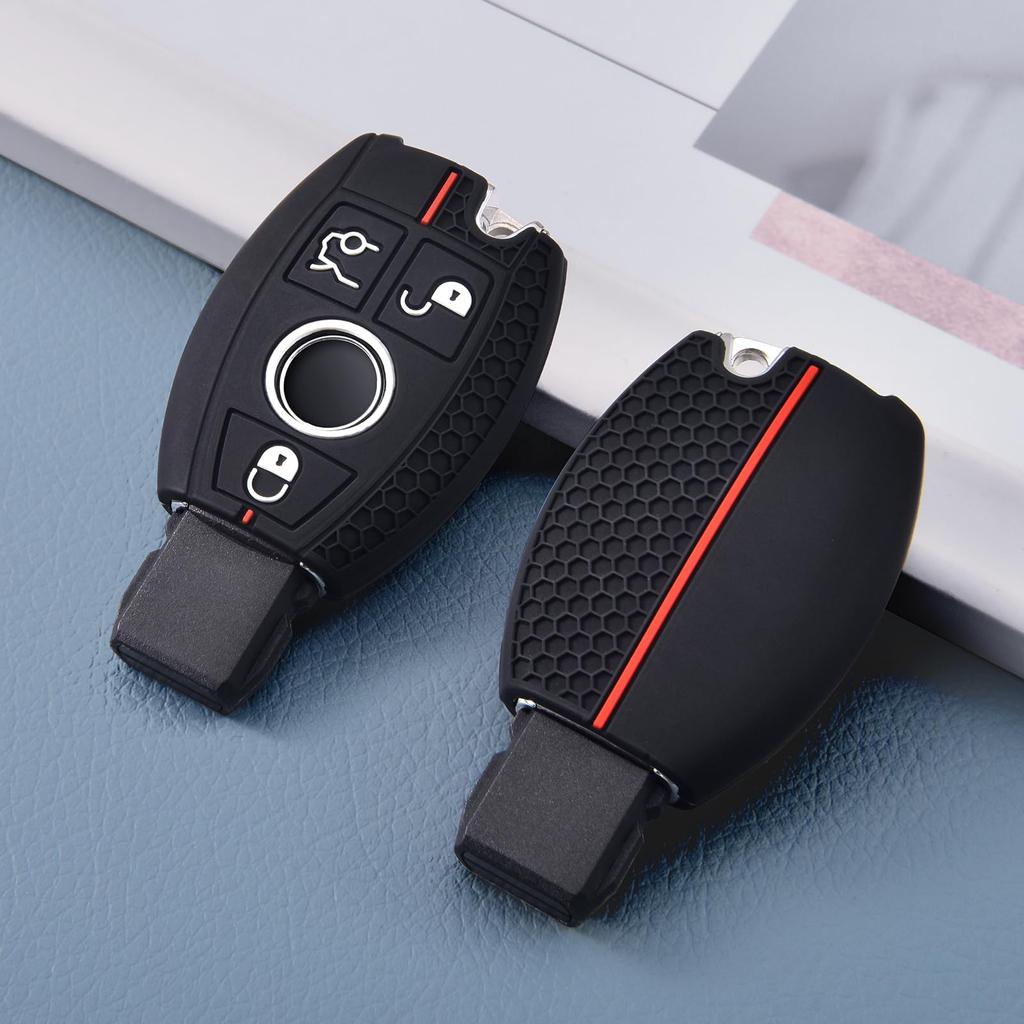 [OATSBASF] Car Key Cover Suitable for Mercedes Benz TPU 360