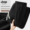 JEEP SPIRIT Men's Winter Fleece-Lined Straight-Leg Casual Pants
