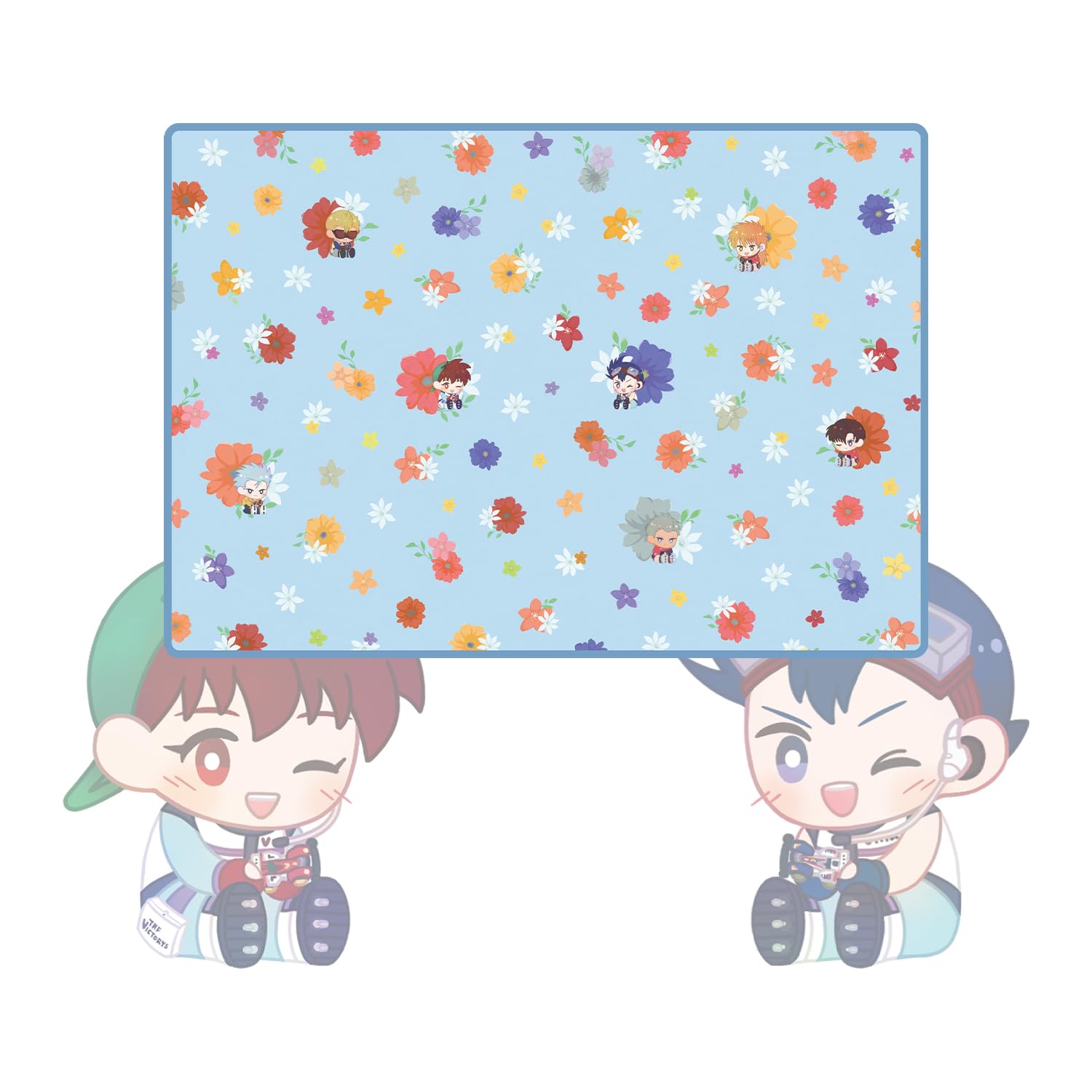 ТВ Аниме [Бегущие Братья Let s & Go] Плед Ботания