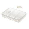 4/6-Grids Fridge Sealed Fresh-Keeping Box With Lid Plastic Freezer Food Storage Box Reusable Food Container For Kitchen