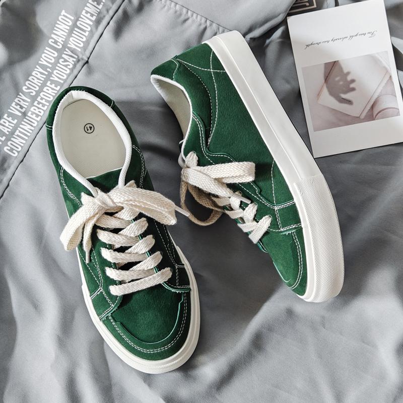 

Summer men s shoes 2025 new breathable canvas shoes men s casual sports board shoes men s versatile low-top trendy shoes 44 зелений
