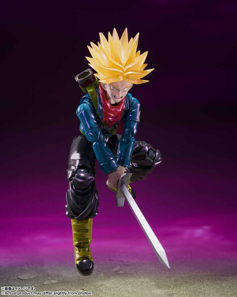 Bandai SDCC 2024 Dragon Ball Super Future Trunks Super Saiyan Figure S.H.Figuarts