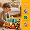 Busy Board Toy, Sensory Boards Lights Switch Children School Bus Travel Educational Early