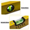 High Precision Spirit Level Magnetic High Bearing Ruler For Leveling Measuring Marking Drop-proof Aluminum Alloy Measuring Tools