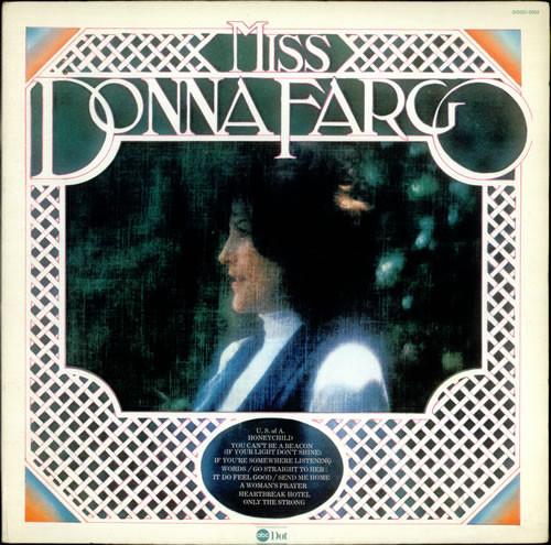 

LP Record DONNA FARGO - Miss Donna Fargo DOSD2002 ABC Dot 1974 US Folk Used