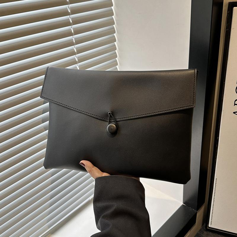 

Сумка для ноутбука из бумаги DuPont Чрезвычайно легкая Водонепроницаемая Износостойкая Обложка Клатч Плоская Немагнитная Внутренняя Сумка-Танк чёрный