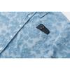 Nuova Camicia Estiva Casual da Uomo a Maniche Corte Vintage Usurata Tinta Unita Stampa Hawaiana Top da Spiaggia Blusa alla Moda