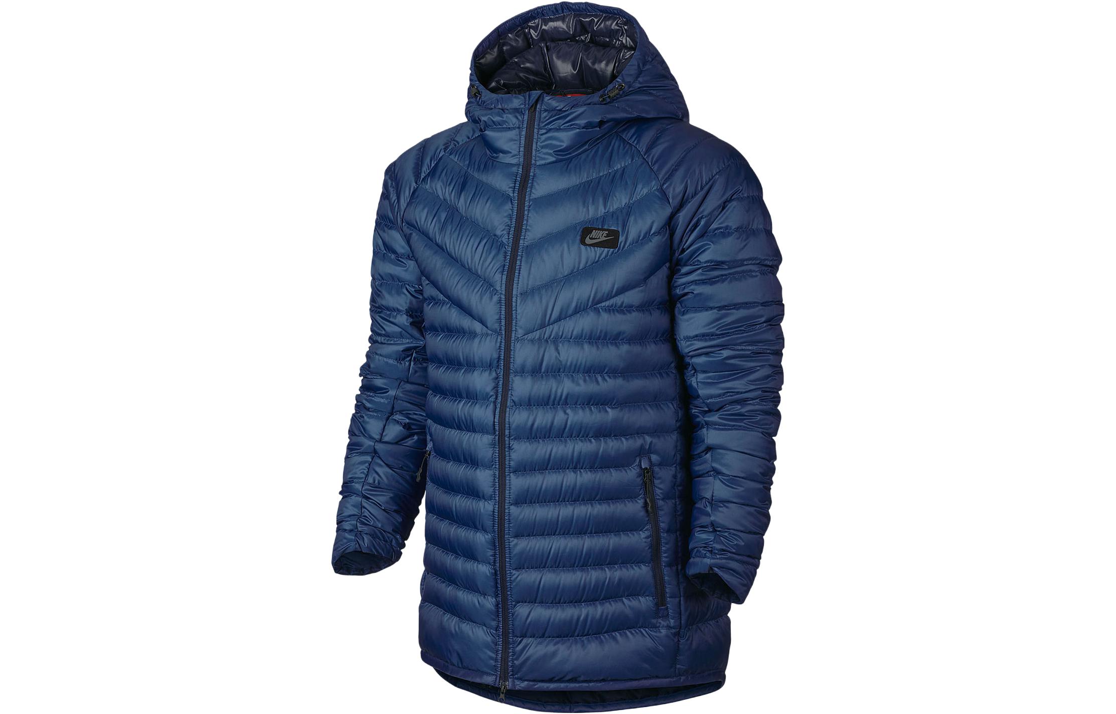 Nike Down Jackets Men s Blue Stand Collar Moderate Other 822861-423 M