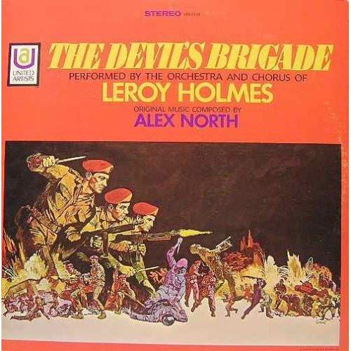 LP Record ALEX NORTH / LEROY HOLMES - The Devil's Brigade (Original Motio UAS6654 United Artists  1968 US Soundtracks & Musicals Used