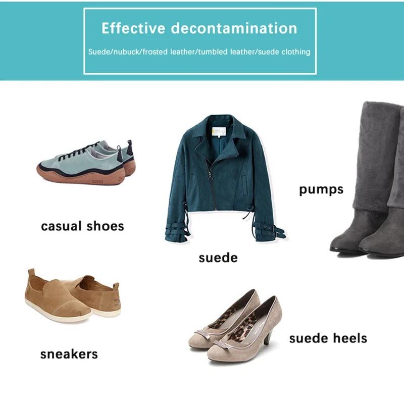 Suede Cleaning Brush Shoe Brush Shoes Cleaner for Suede Nubuck Material Shoes/Boots/Bags Scrubber Cleaner Suede Brush Tolls